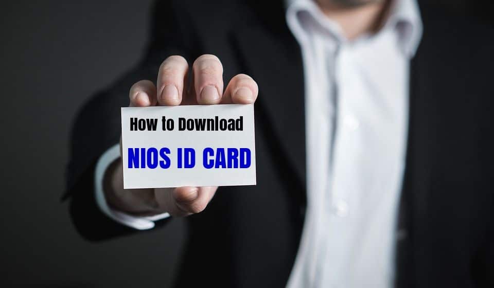 NIOS ID card