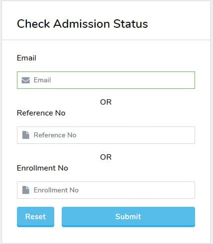NIOS admission status 2023-24 checking