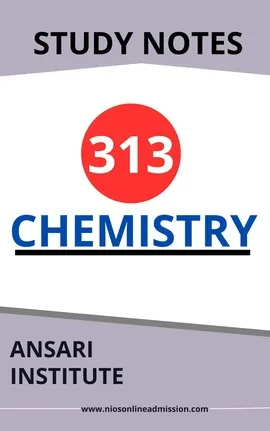 NIOS class 12 Chemistry notes